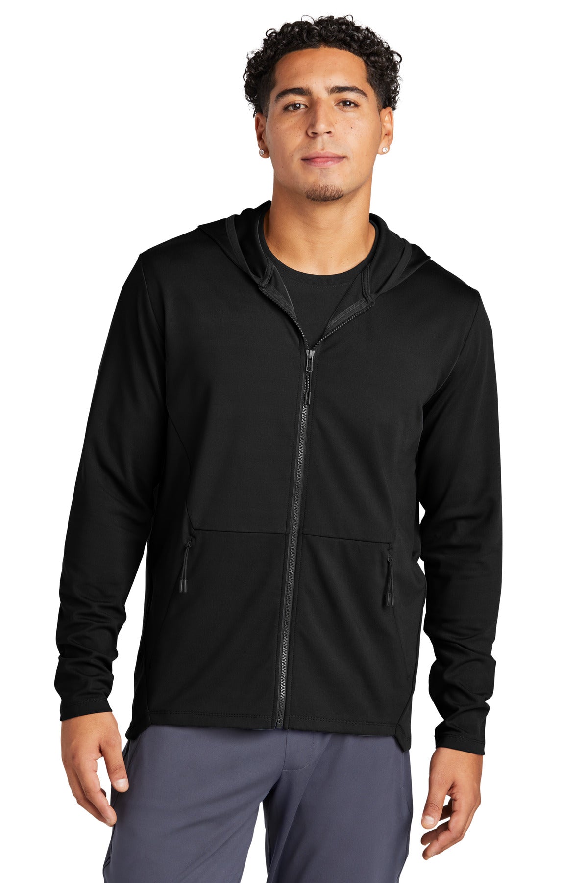 Sport-Tek ® Circuit Hooded Full-Zip ST870