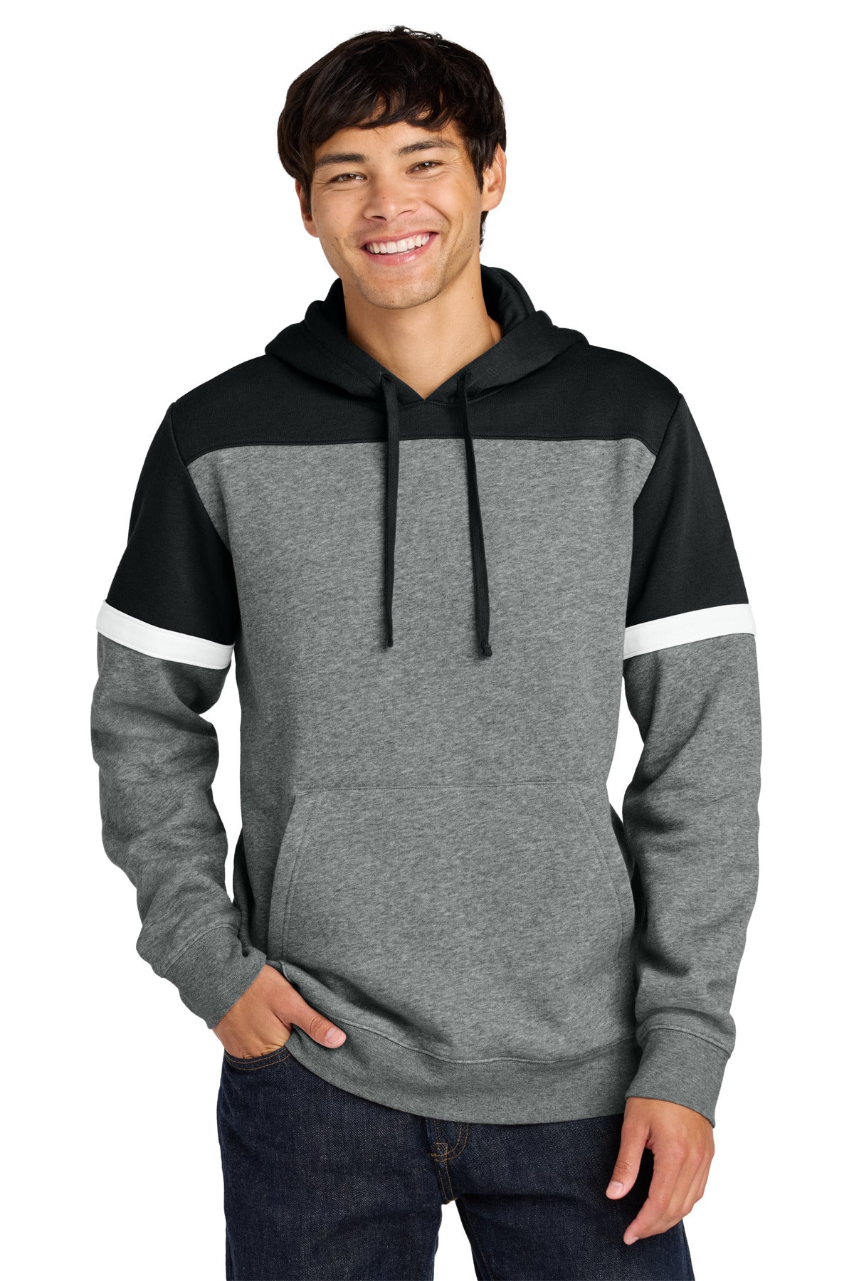 Sport-Tek ® Drive Fleece Colorblock Hoodie STF205
