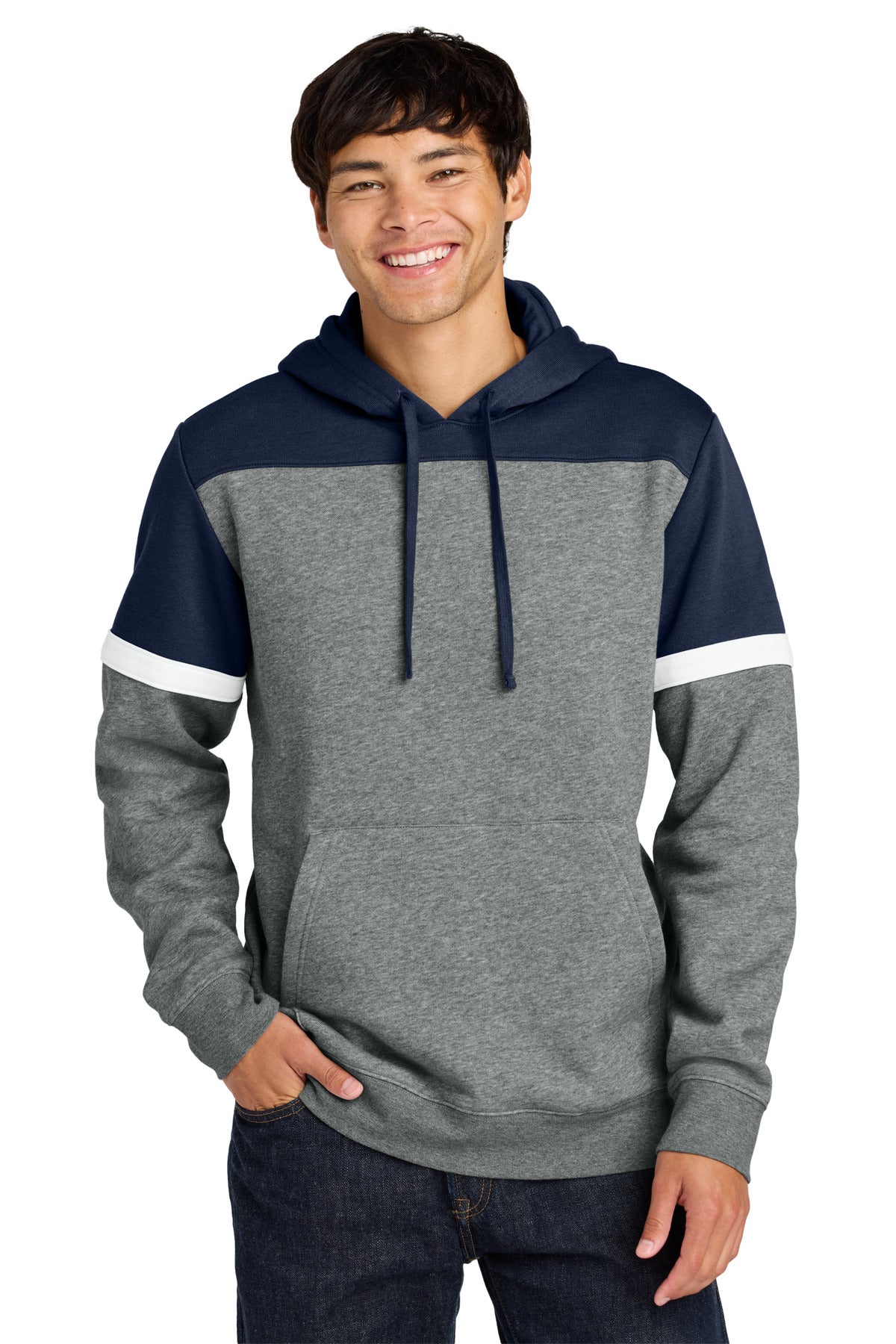 Sport-Tek ® Drive Fleece Colorblock Hoodie STF205