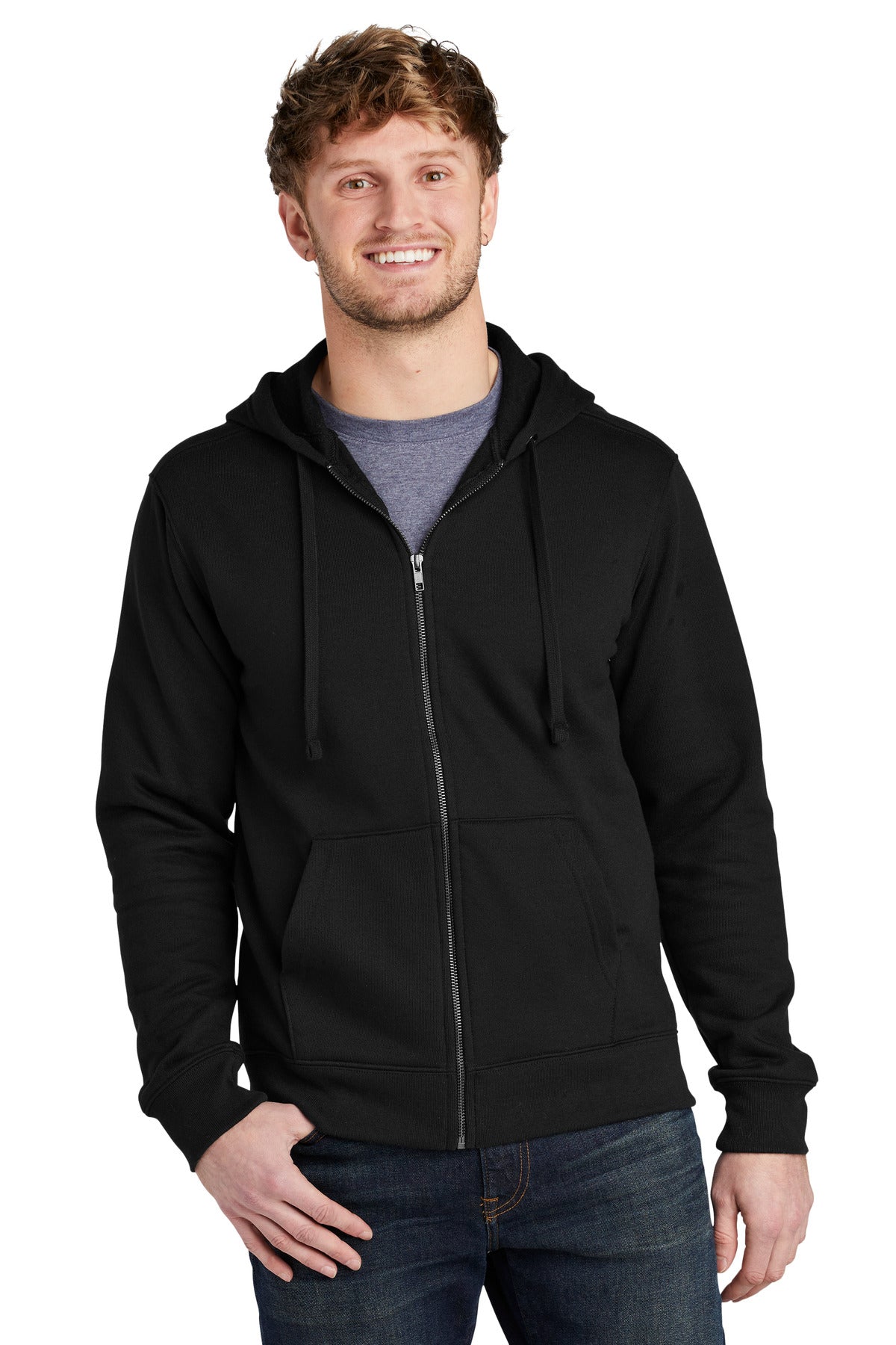Volunteer Knitwear ™ Chore Fleece Full-Zip Hoodie VL130ZH