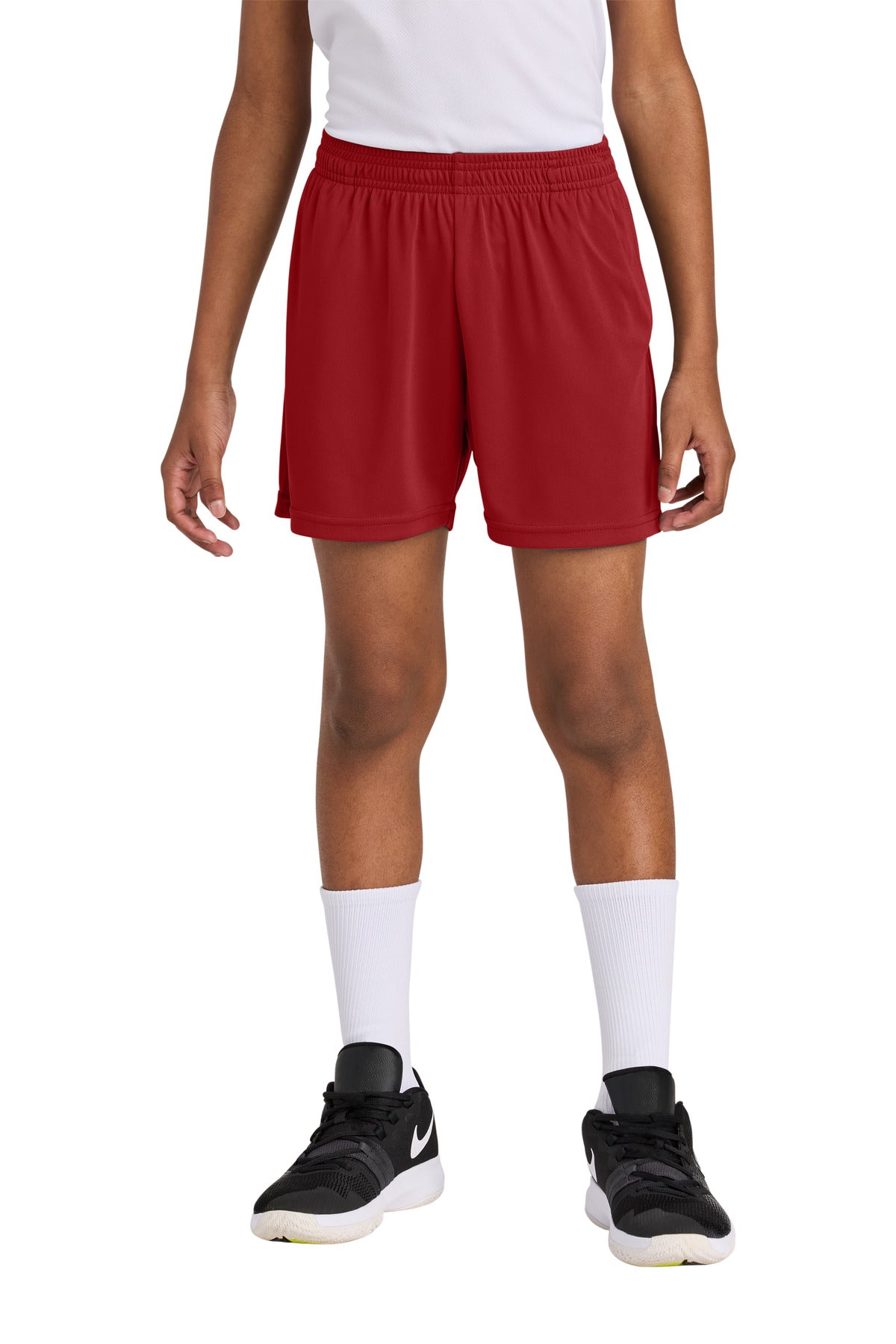 Sport-Tek ® Youth PosiCharge ® Competitor ™ 5' Pocketed Short YST349P