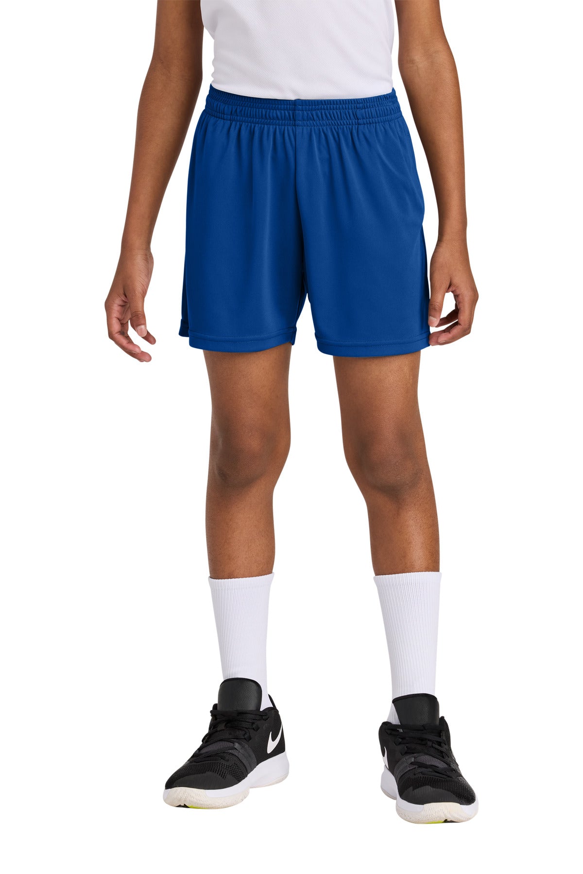 Sport-Tek ® Youth PosiCharge ® Competitor ™ 5' Pocketed Short YST349P