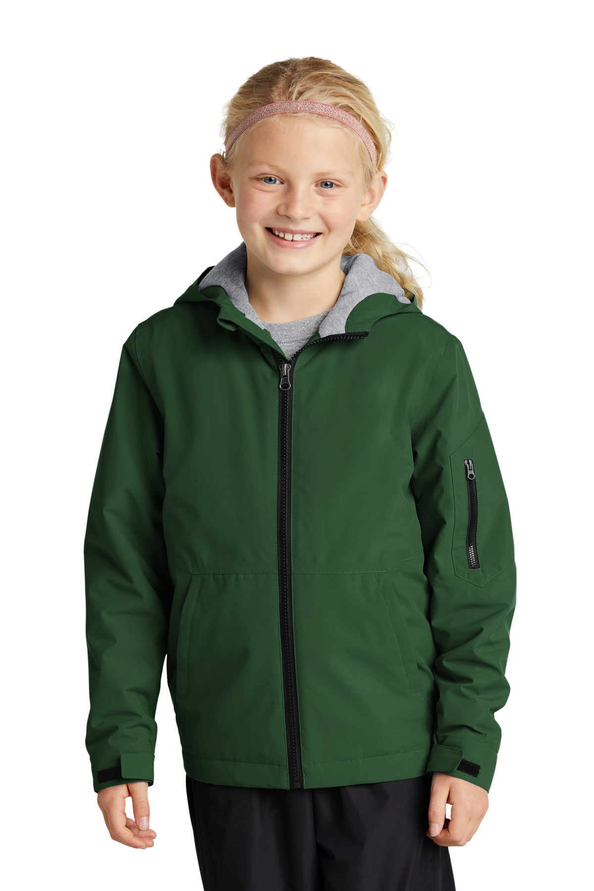 Sport-Tek ® Youth Waterproof Insulated Jacket YST56