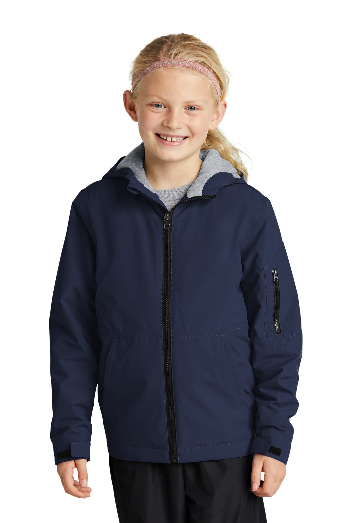 Sport-Tek ® Youth Waterproof Insulated Jacket YST56