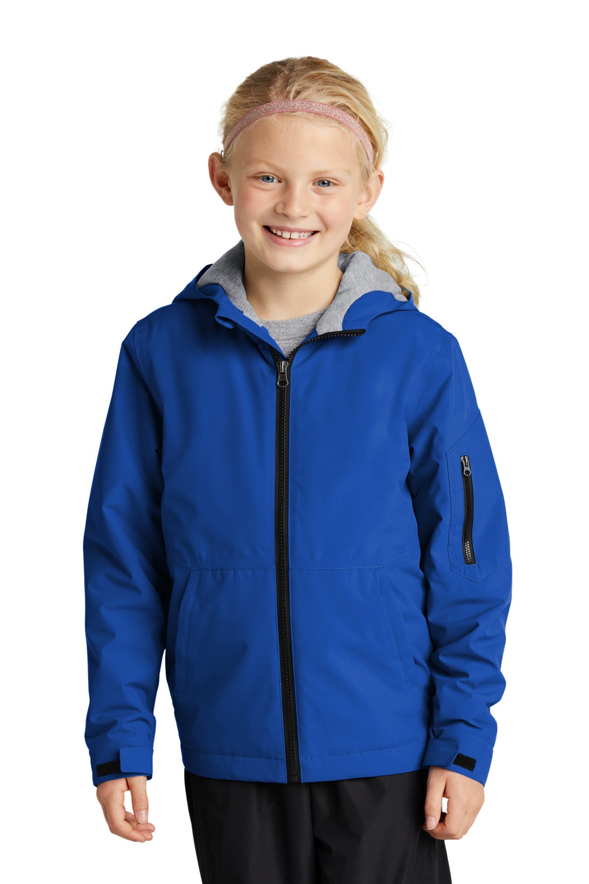 Sport-Tek ® Youth Waterproof Insulated Jacket YST56