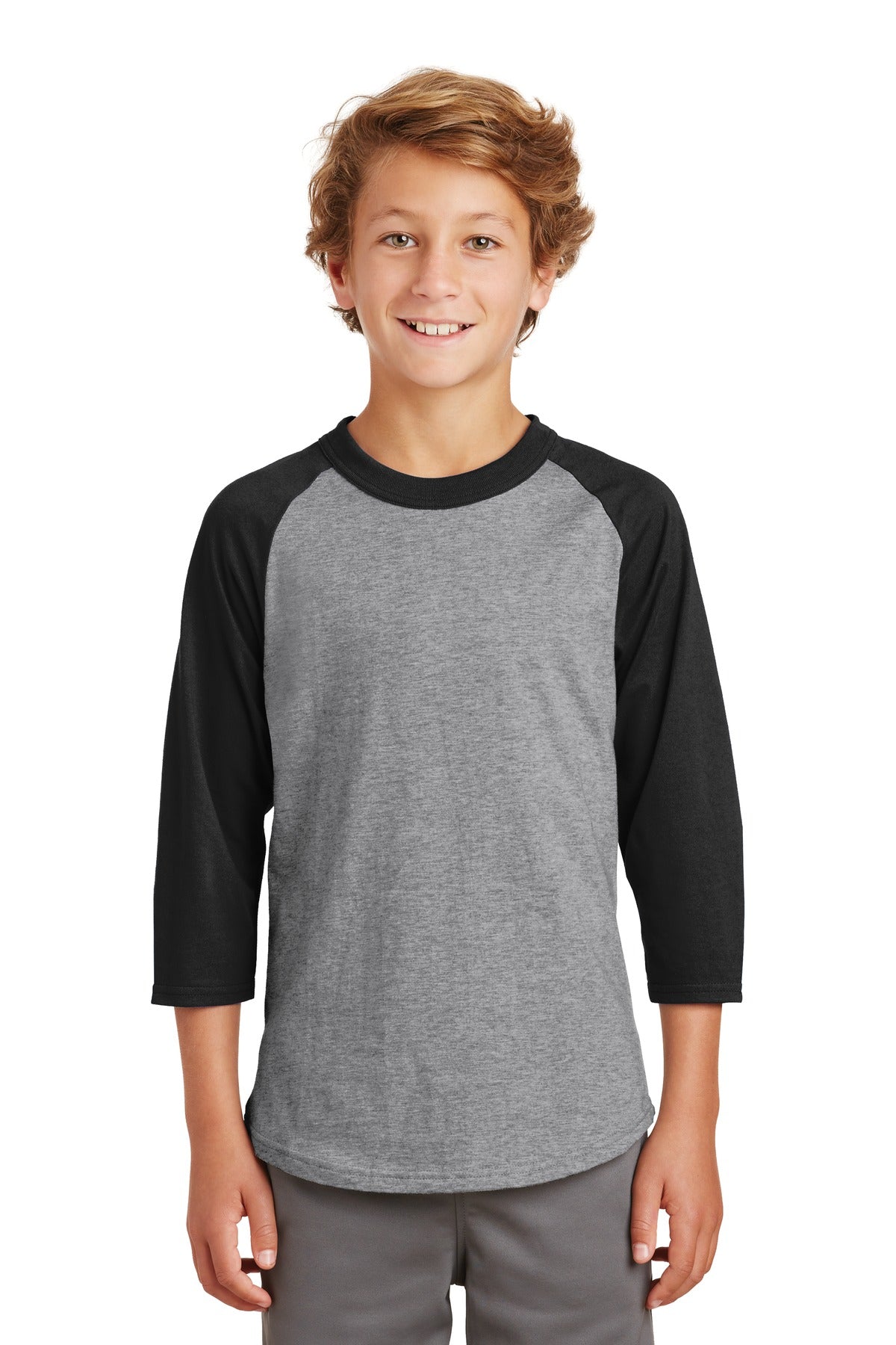 Sport-Tek ® Youth Colorblock Raglan Jersey. YT200