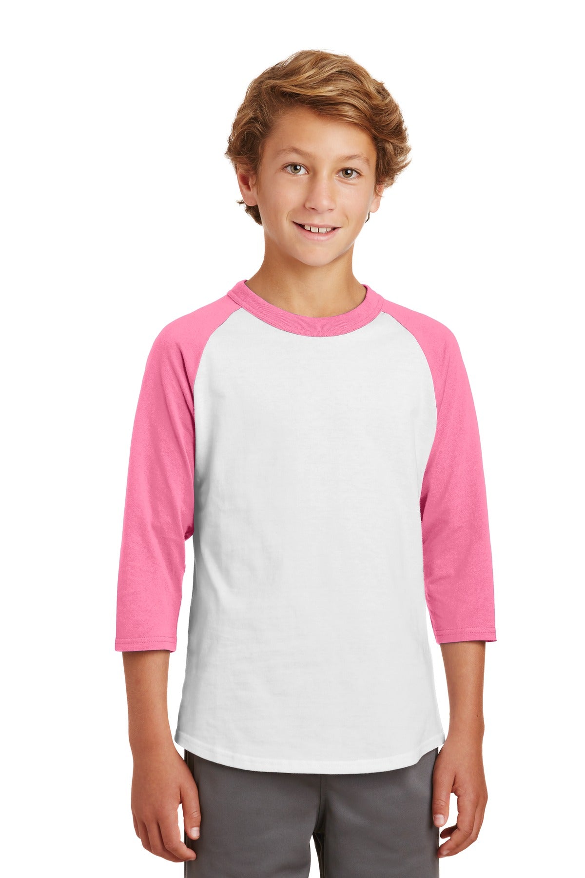 Sport-Tek ® Youth Colorblock Raglan Jersey. YT200