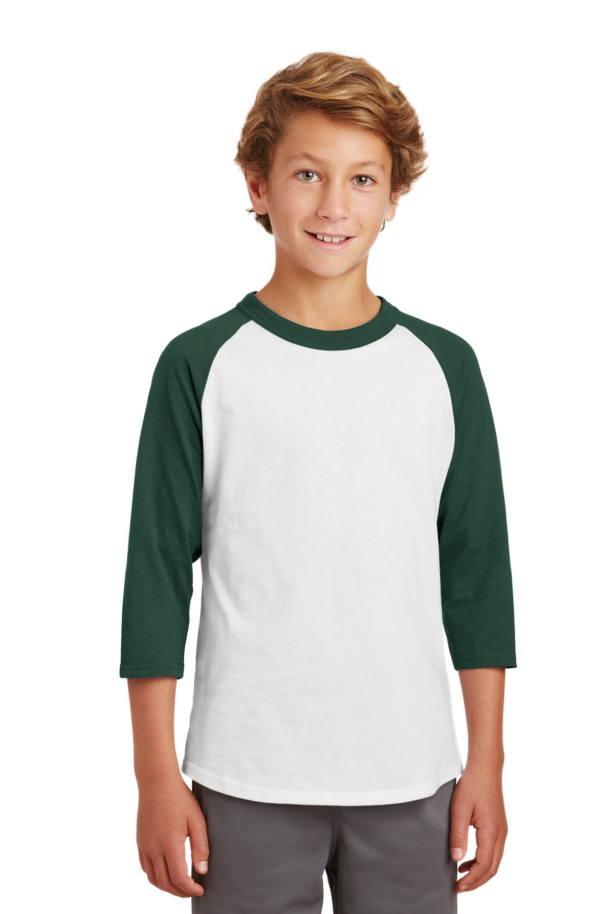 Sport-Tek ® Youth Colorblock Raglan Jersey. YT200
