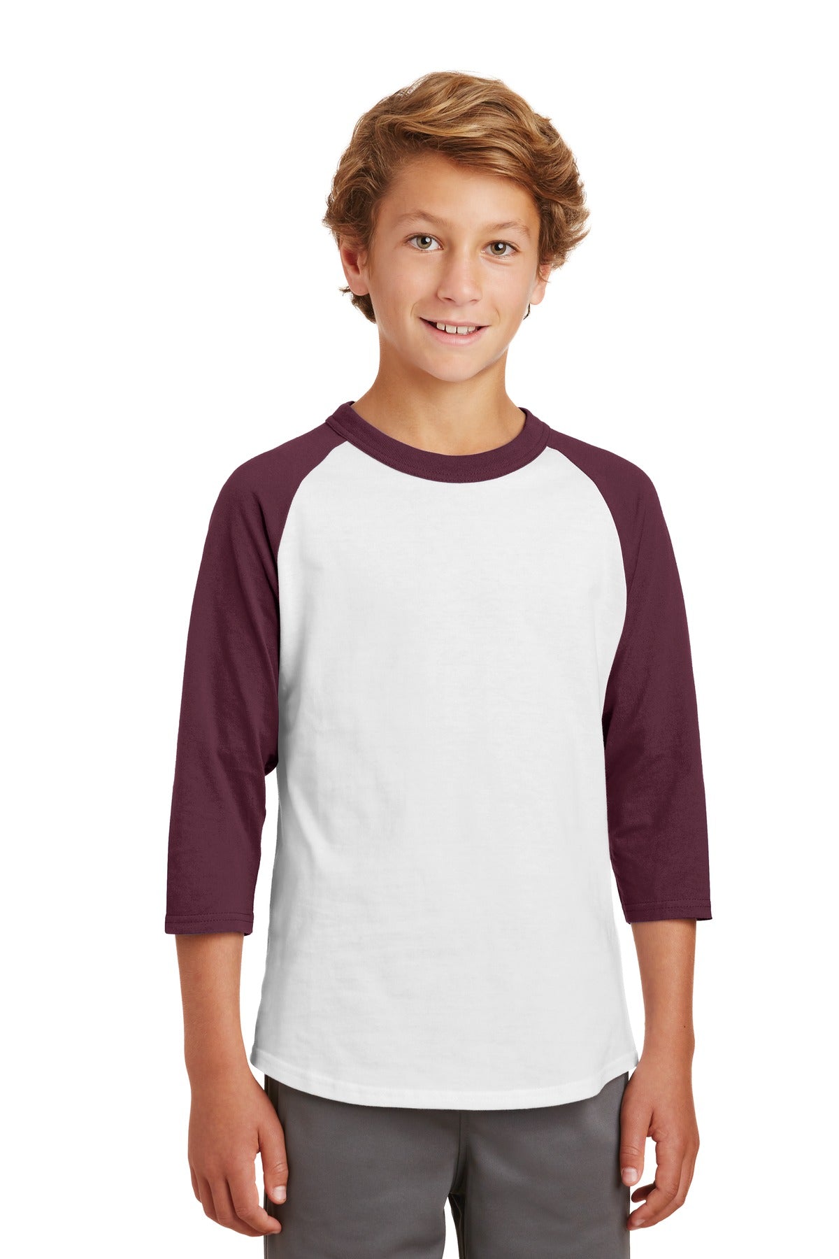 Sport-Tek ® Youth Colorblock Raglan Jersey. YT200