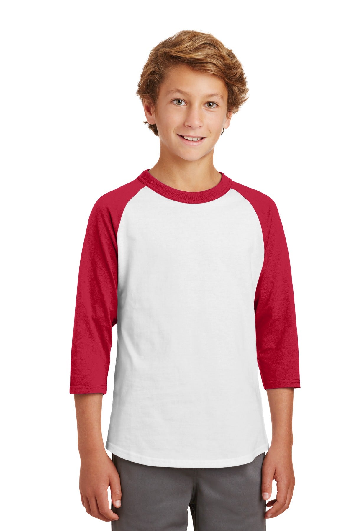 Sport-Tek ® Youth Colorblock Raglan Jersey. YT200