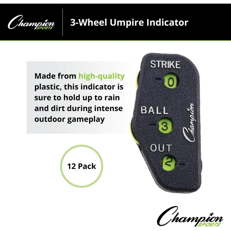 Champion Sports Umpire Indicator