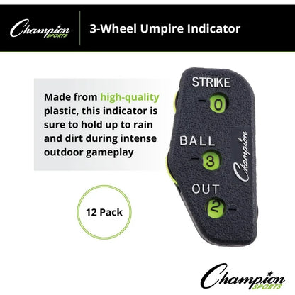Champion Sports Umpire Indicator