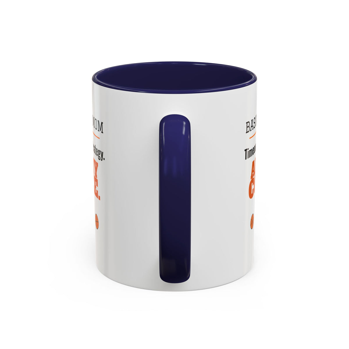 Basketball Mom Mug, Timeouts Are for Strategy and My Coffee