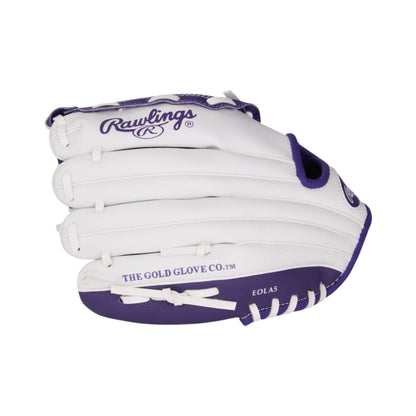 Rawlings Players Series 10" Youth Glove - Purple/White