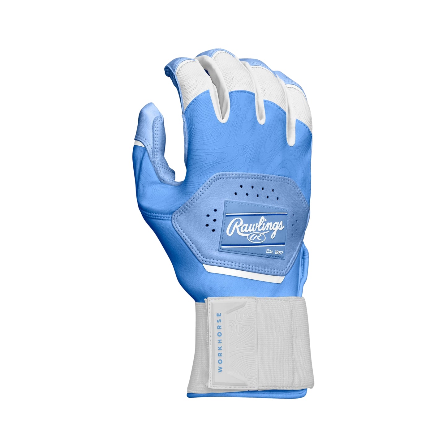 Rawlings Workhorse Compression Strap Batting Gloves, Adult & Youth Sizes
