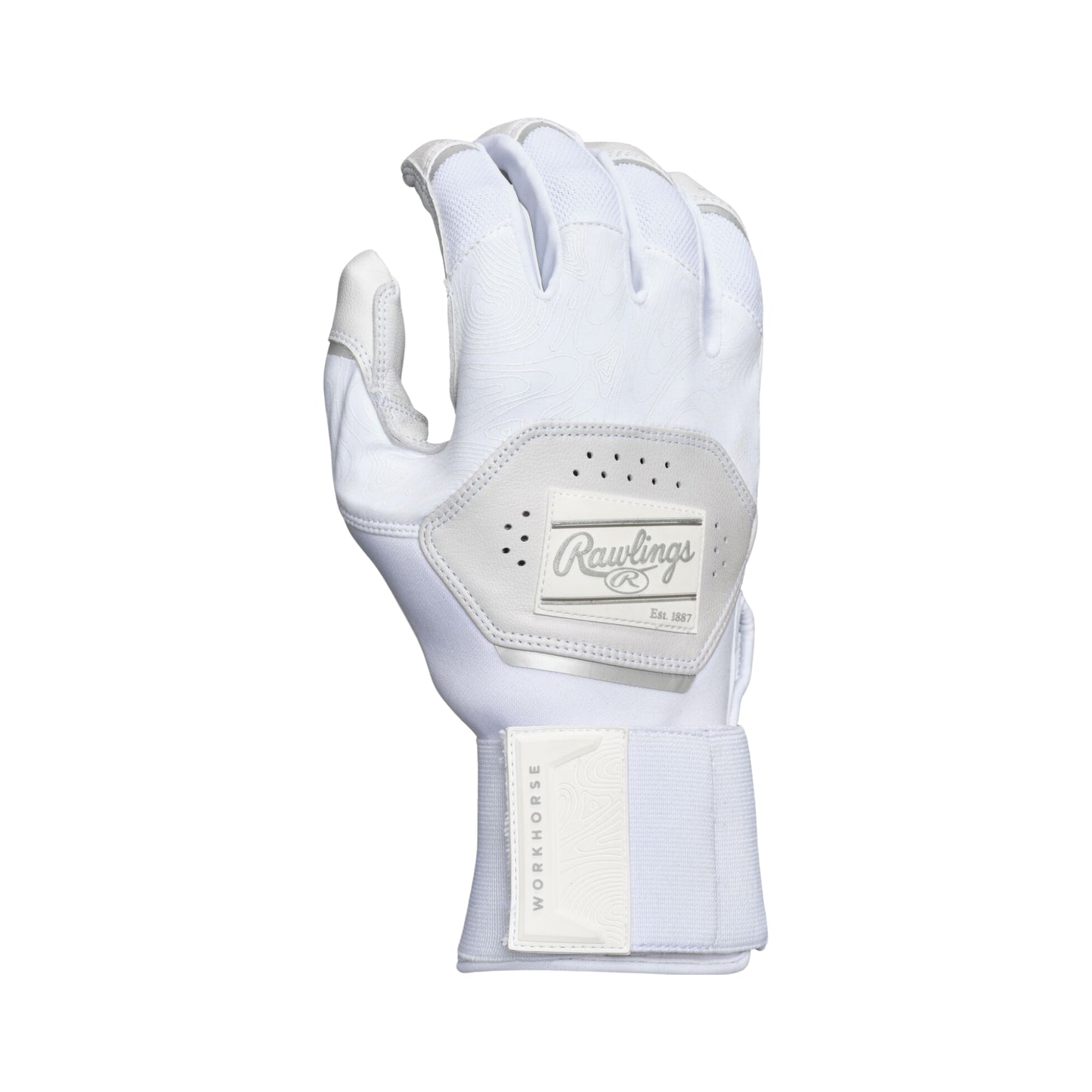 Rawlings Workhorse Compression Strap Batting Gloves, Adult & Youth Sizes
