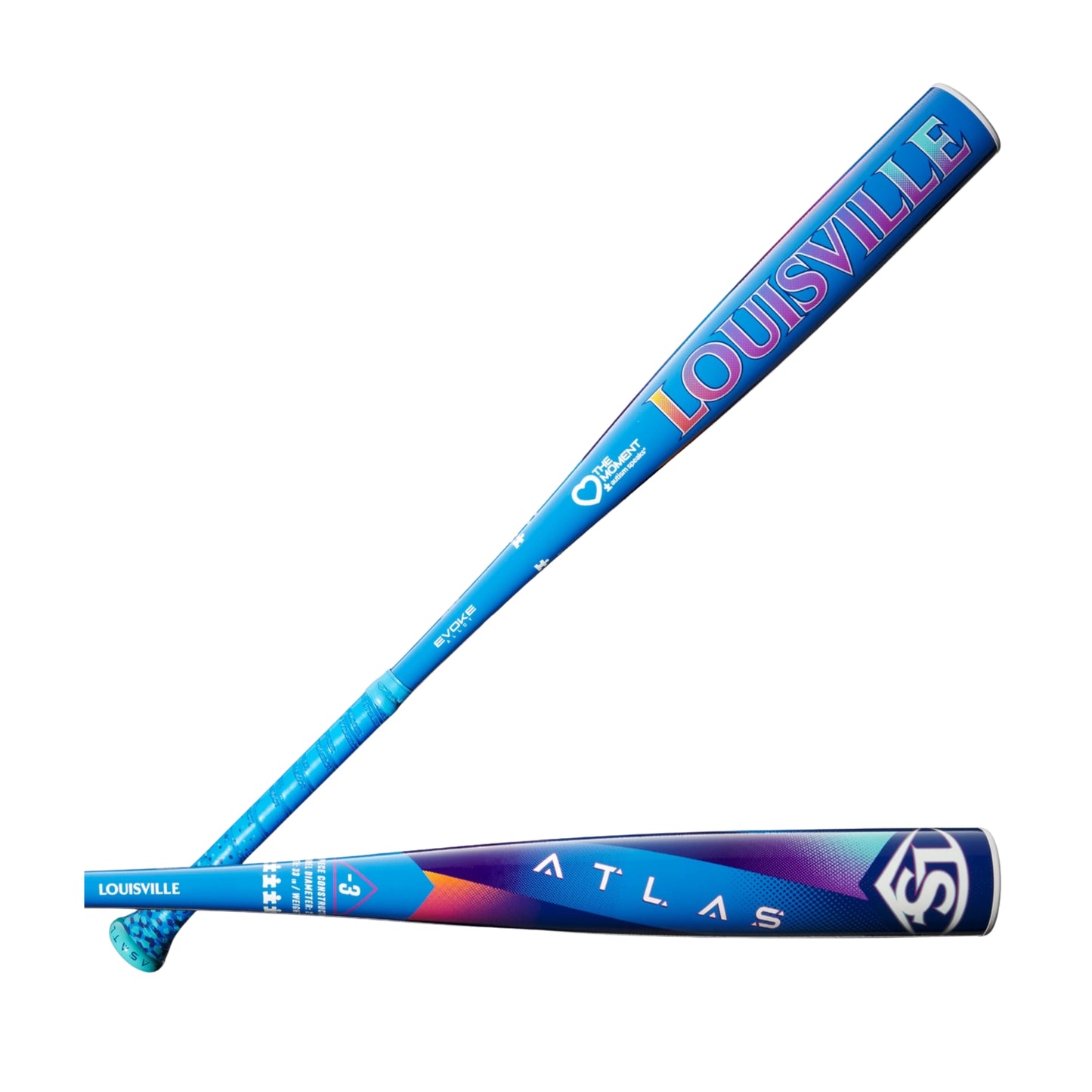 2025 Louisville Slugger Atlas Love the Moment (-3) BBCOR Baseball Bat