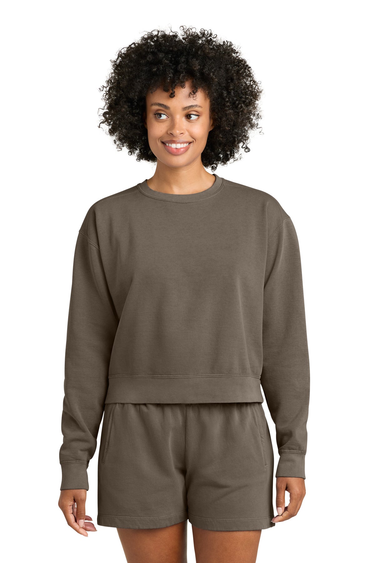Comfort Colors ®  Women's Mid-Length Crewneck Sweatshirt 1566L