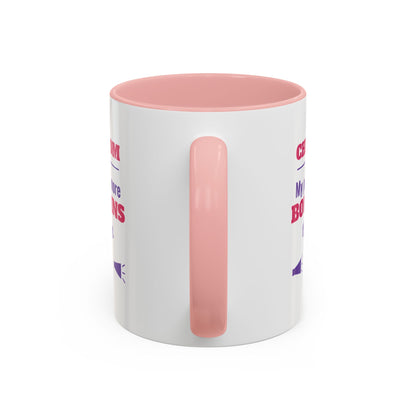 Cheer Mom Mug, My Purse Has More Bobby Pins Than Money