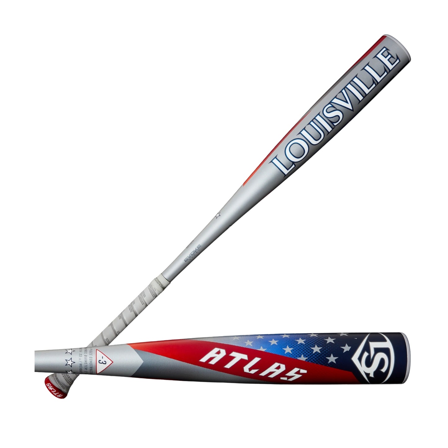 2025 Louisville Slugger Atlas Patriot (-3) BBCOR Baseball Bat