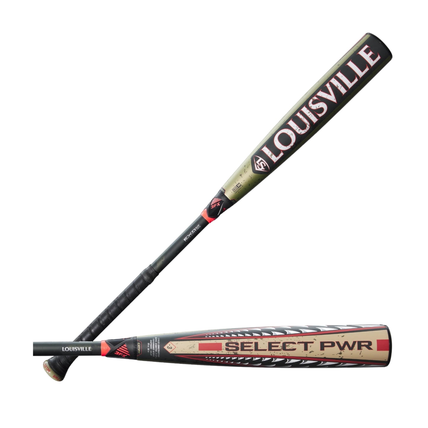 2025 Louisville Slugger Select PWR Tigershark (-3) BBCOR Baseball Bat