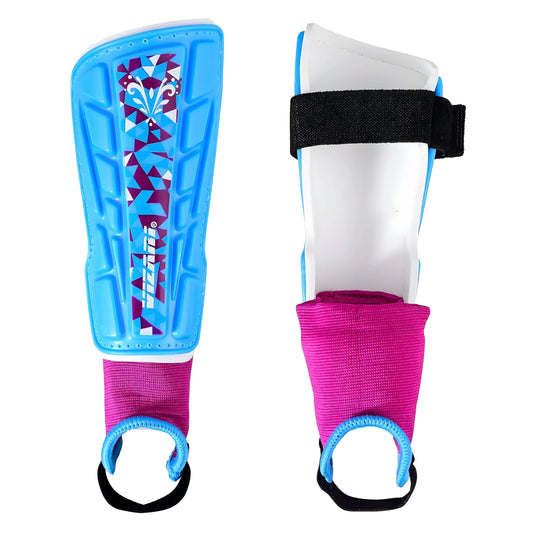 Frost Soccer Shin Guard-Blue/Maroon