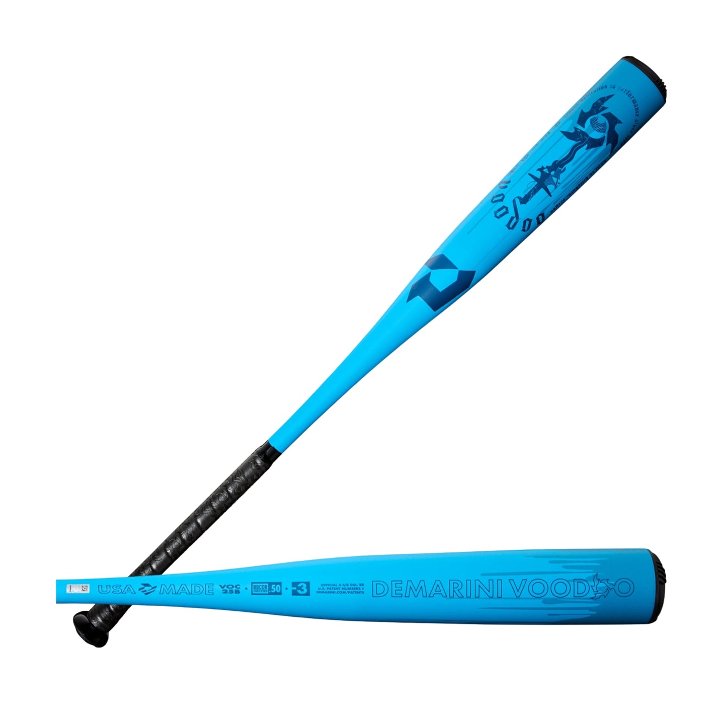 Vivid Blue 2025 DeMarini Voodoo® One (-3) BBCOR Baseball Bat