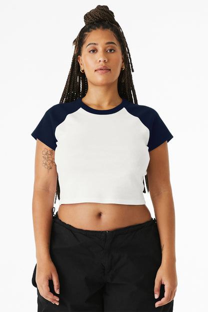 BELLA+CANVAS® Women’s Micro Rib Raglan Baby Tee