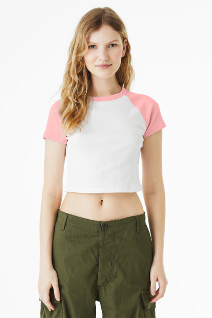 BELLA+CANVAS® Women’s Micro Rib Raglan Baby Tee