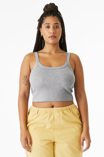 BELLA+CANVAS® Women’s Micro Rib Spaghetti Strap Tank