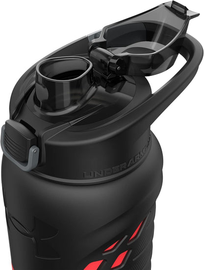 Under Armour Command - 24oz Stainless Steel Water Bottle with Carabiner Easy Carry Hook