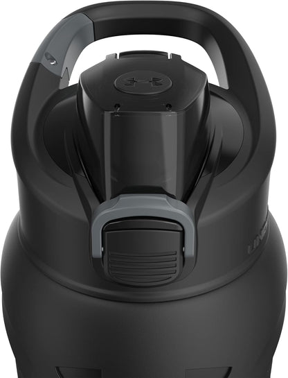 Under Armour Command - 24oz Stainless Steel Water Bottle with Carabiner Easy Carry Hook