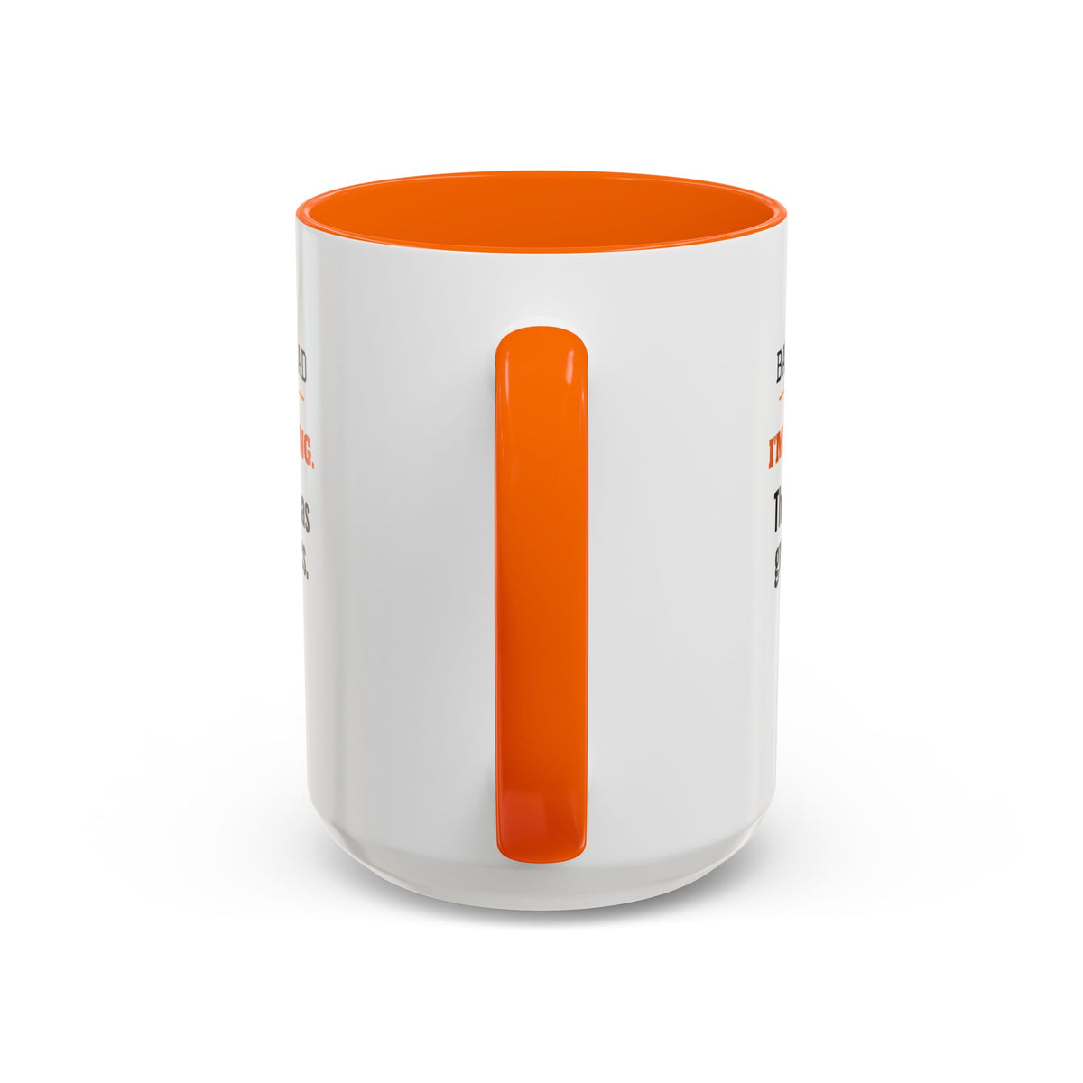 Basketball Dad Mug, I'm Not Yelling, the Gym Just Has Great Acoustics