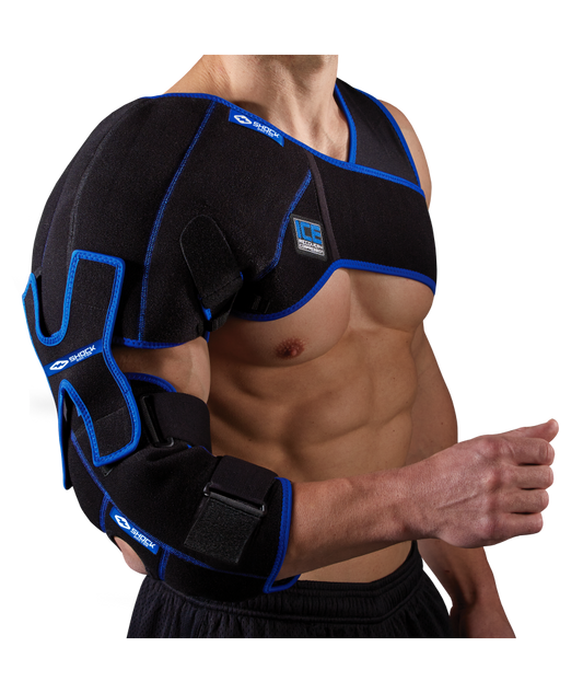 Ice Recovery Shoulder Elbow Compression Wrap