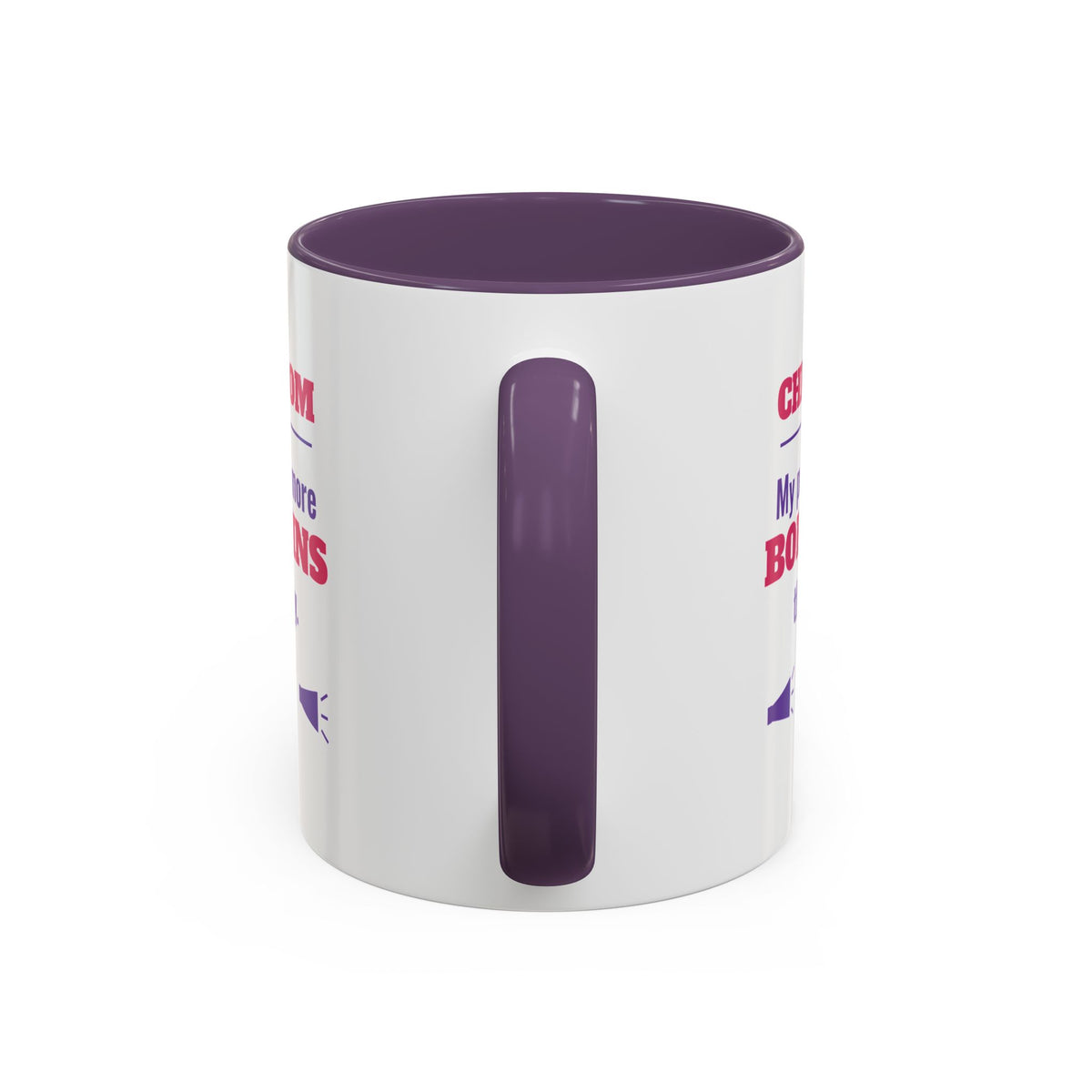 Cheer Mom Mug, My Purse Has More Bobby Pins Than Money