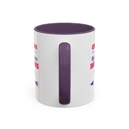 Cheer Mom Mug, My Purse Has More Bobby Pins Than Money