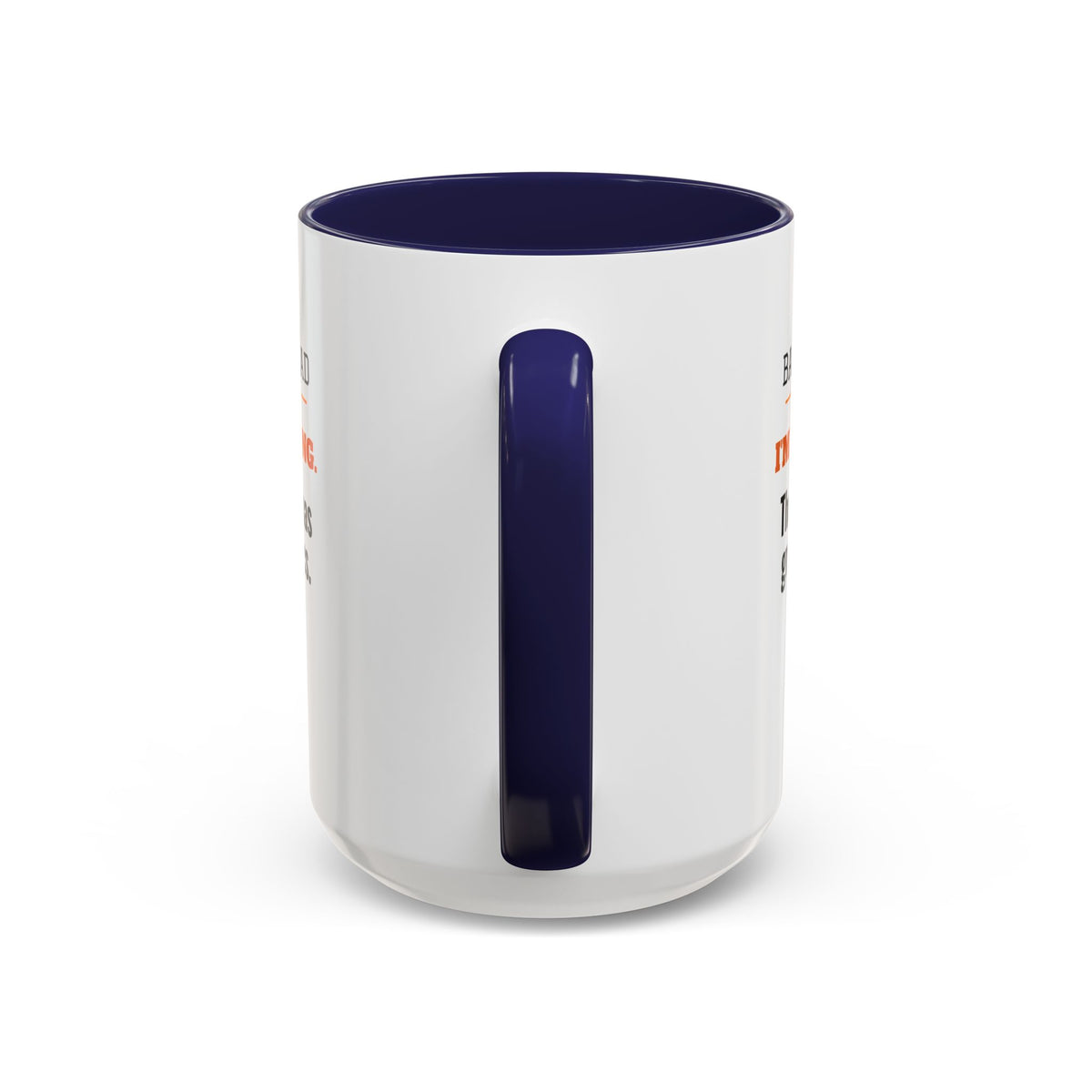 Basketball Dad Mug, I'm Not Yelling, the Gym Just Has Great Acoustics