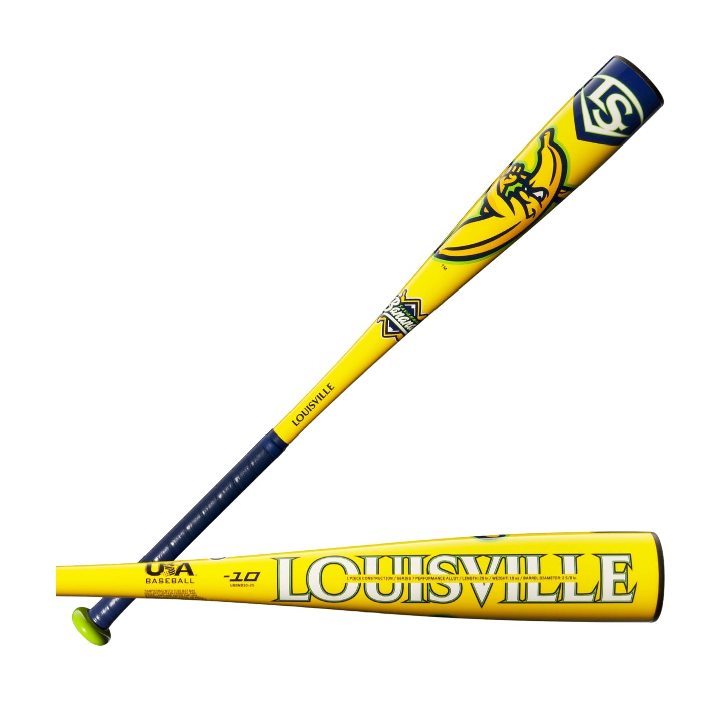 2025 Louisville Slugger Savannah Bananas (-10) USA Baseball Bat