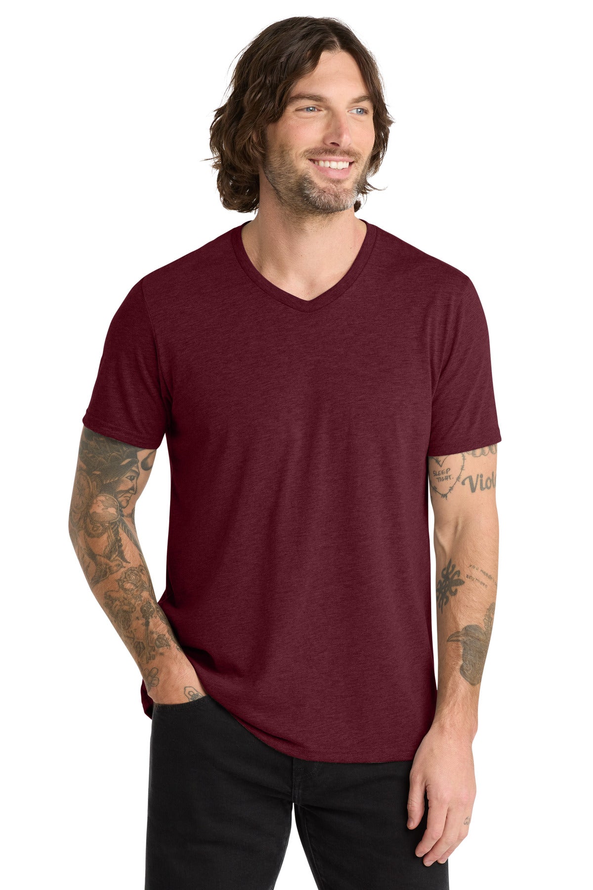 Allmade  ®  Unisex Tri-Blend V-Neck Tee AL2014