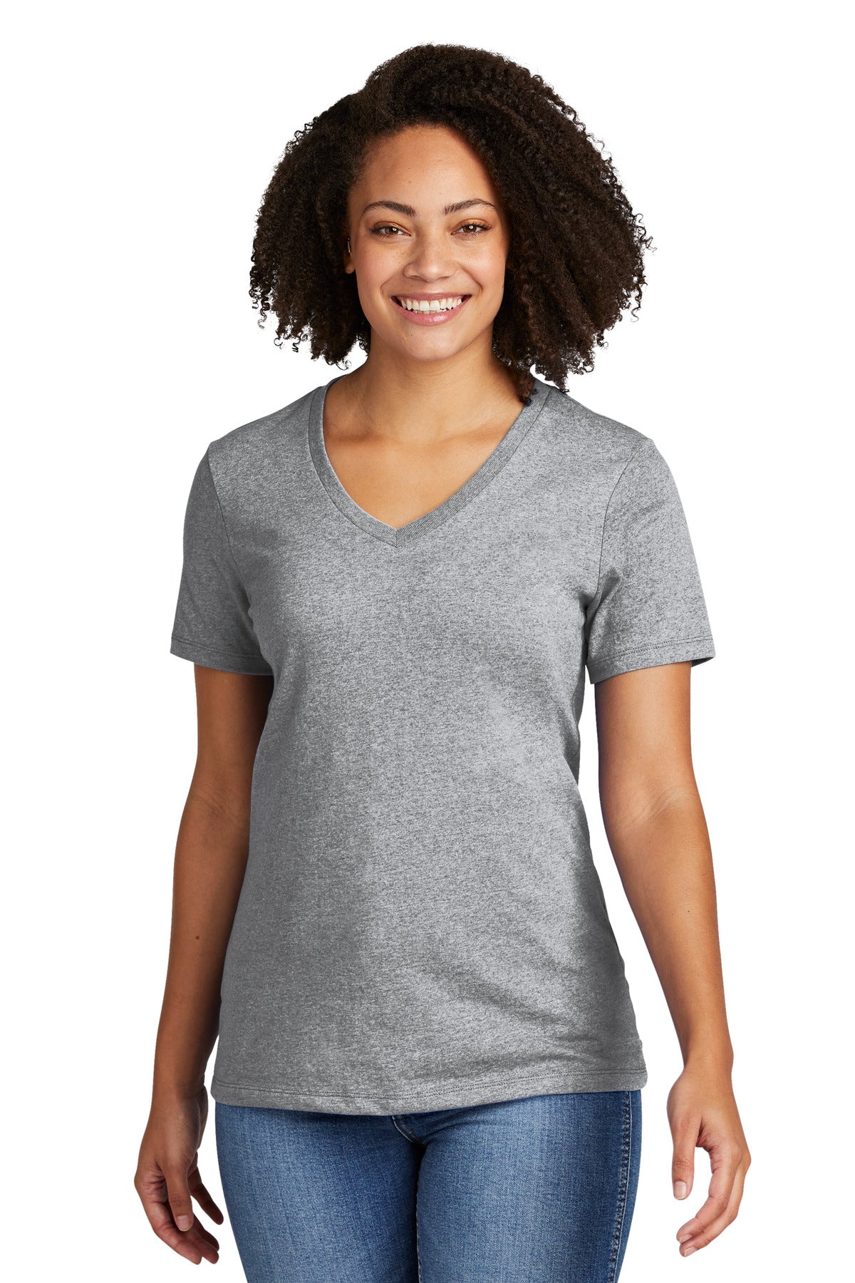 Allmade ®  Women's Recycled Blend V-Neck Tee AL2303