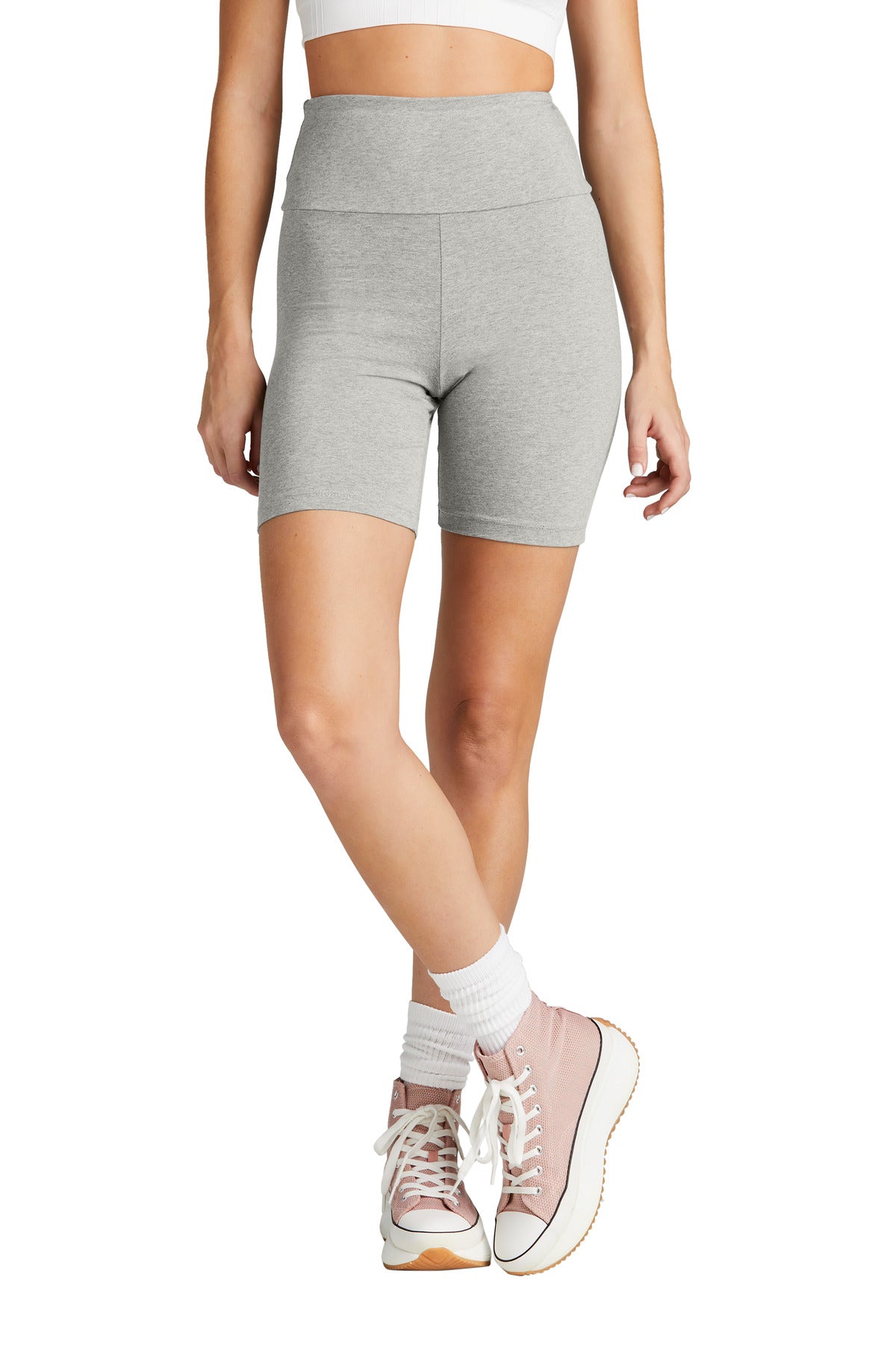 District ®  Women's Flex High-Waist Bike Short DT7509