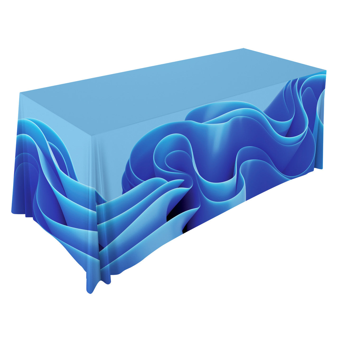 Full-Color 4-Sided Drape Tablecloth