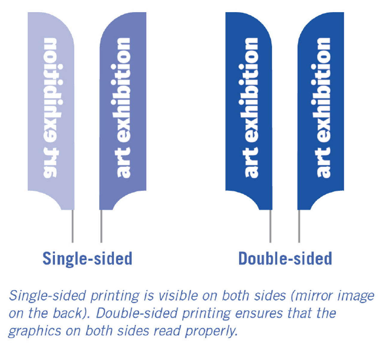 Teardrop Advertising Flag – Includes Pole, Ground Spike & X-Base with Water Bag