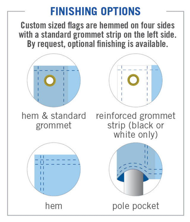 Custom Sized Flags – Tailored to Fit Your Display Needs