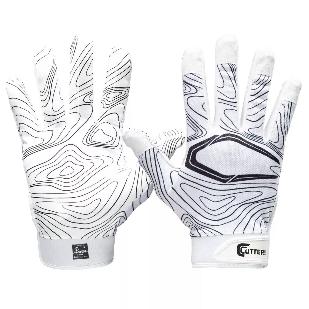 Cutters Topo Receiver Football Gloves - Thumbnail 5