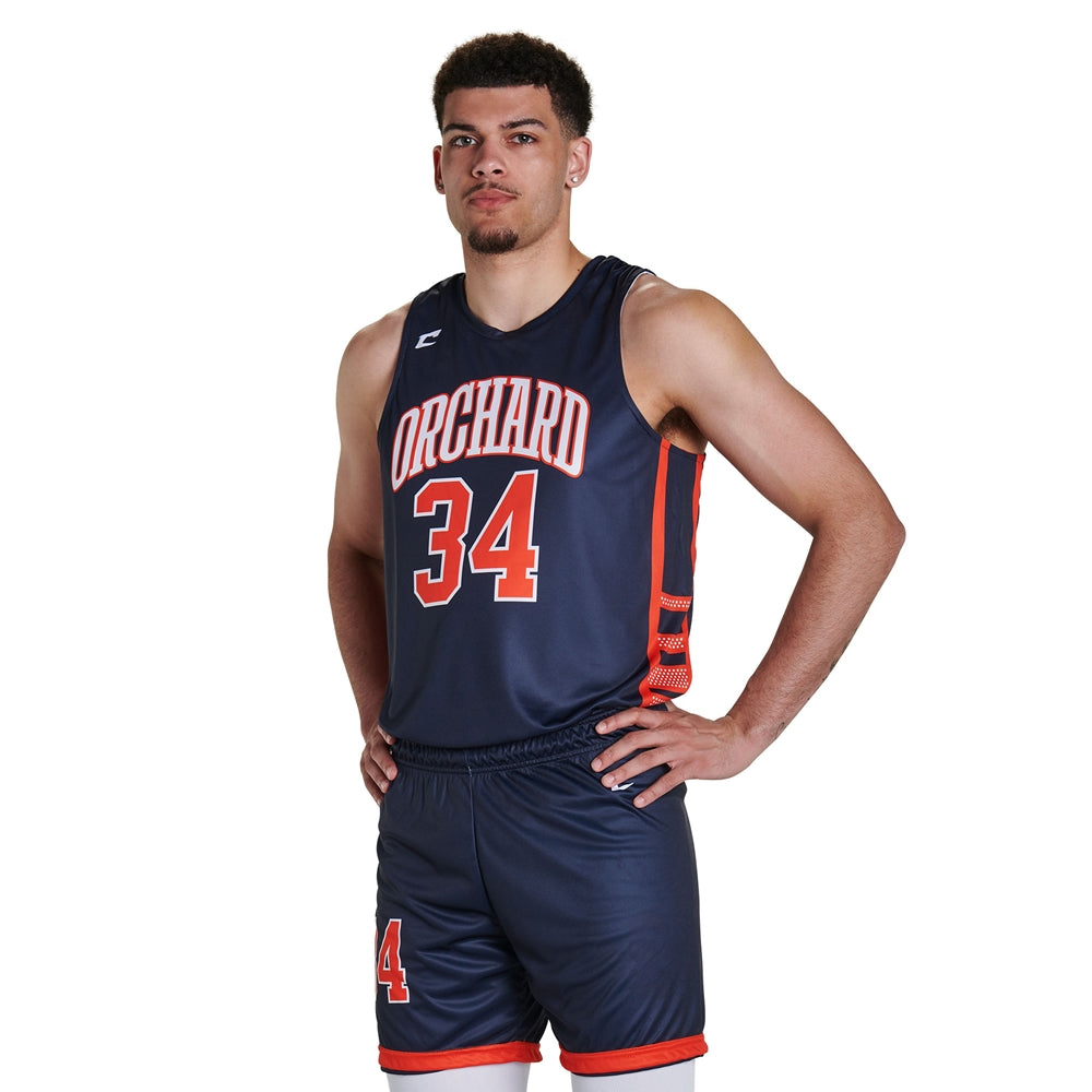 Champro - Sublimated - Double-Ply Fitted Reversible Basketball Jersey