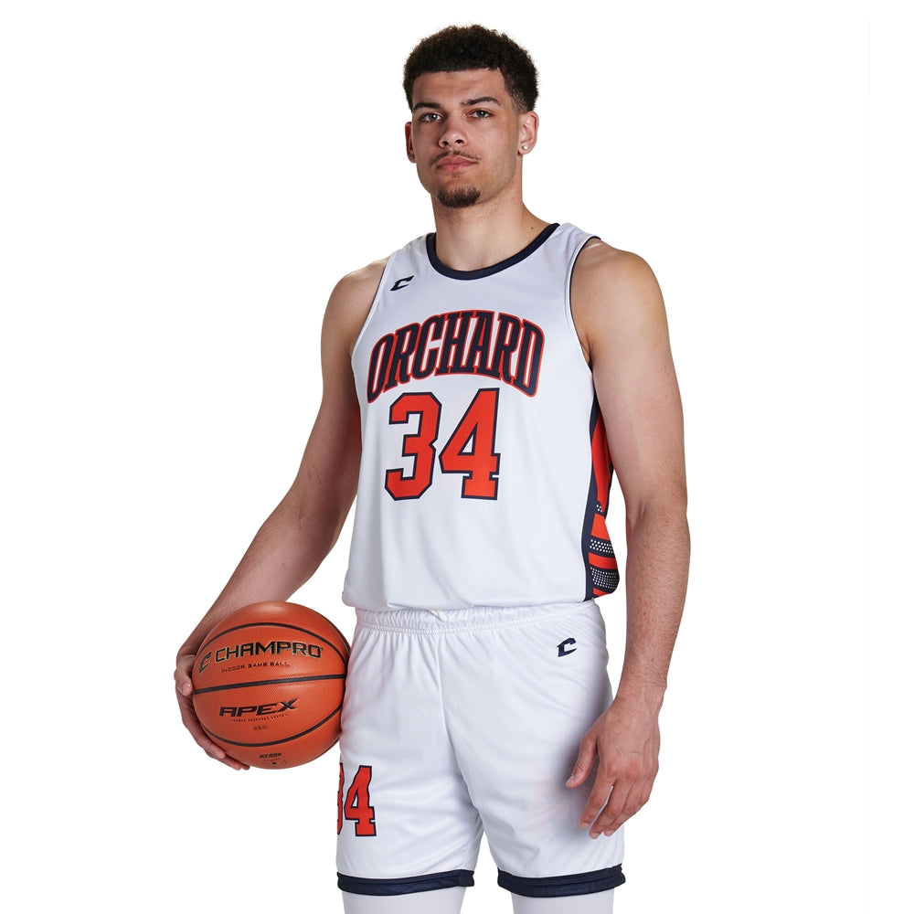 Champro - Sublimated - Double-Ply Fitted Reversible Basketball Jersey