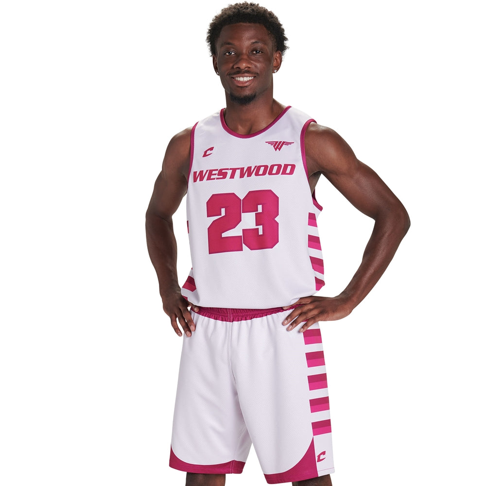 Champro - Sublimated - Single-Ply Fitted Reversible Basketball Jersey