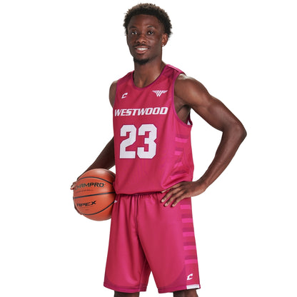 Champro - Sublimated - Single-Ply Fitted Reversible Basketball Jersey