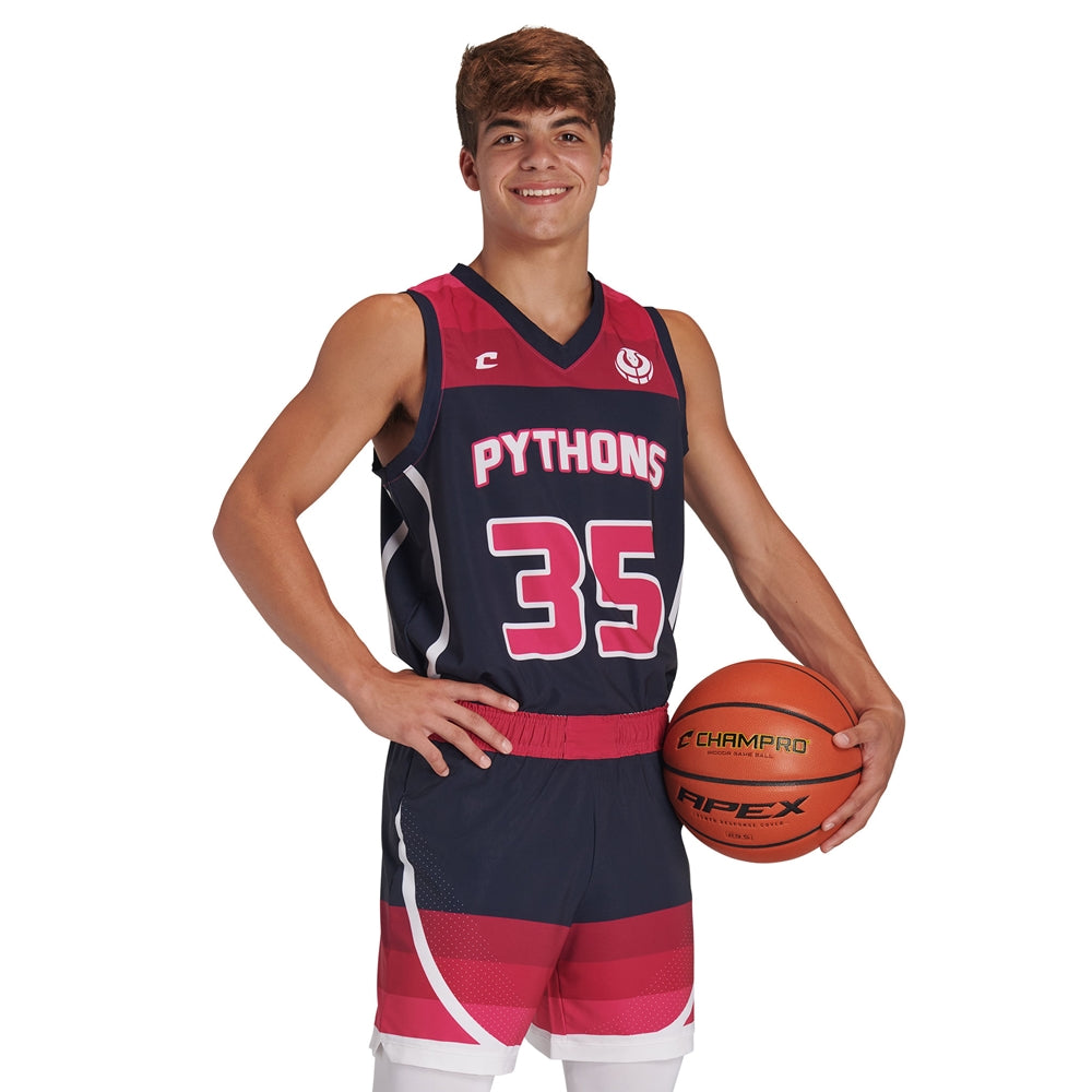 Champro - Sublimated - Fitted Stretch Woven Basketball Jersey